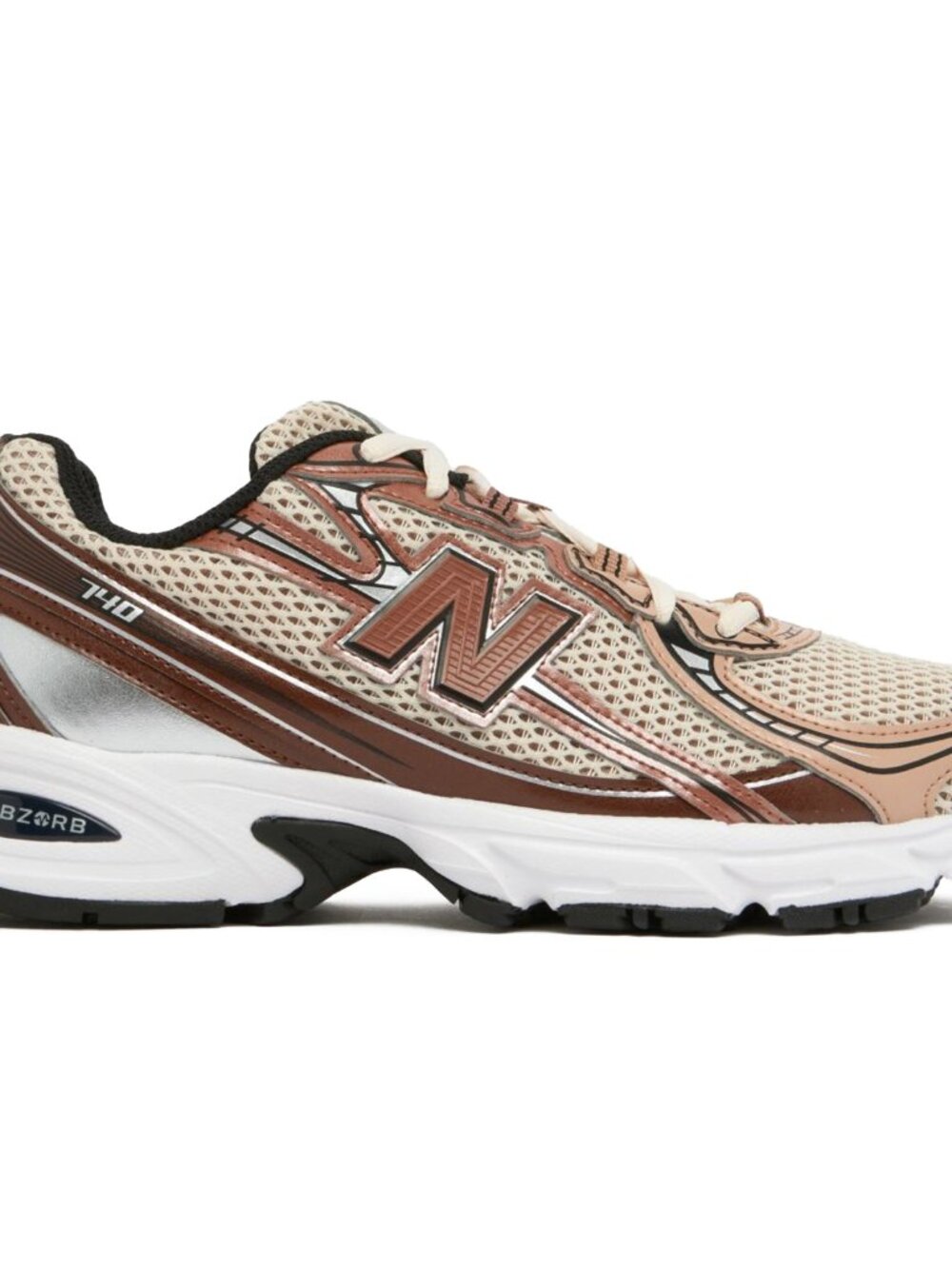 New Balance 740 Rich Oak Bisque Sneakers (brown)